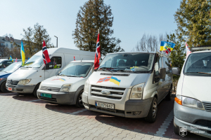 Норвезьке місто-партнер Тернополя передало для захисників ЗСУ десять автівок