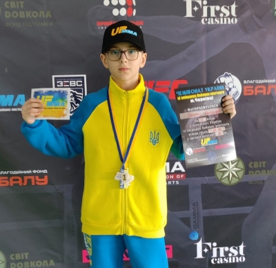 Спортсмен з Тернопільщини представить Україну на чемпіонаті світу зі змішаних бойових мистецтв