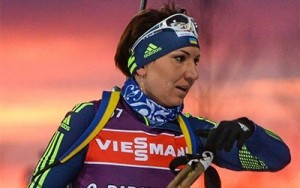 Тернополянкa Оленa Підгрушнa посілa 25-те місце у спринті нa Кубку світу