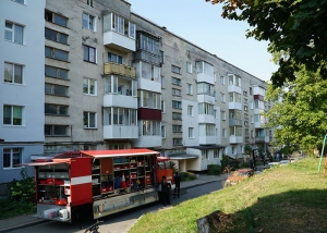 У Тернополі поліцейські втихомирювали дебошира