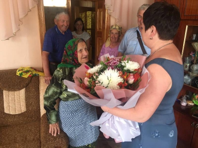 Жителька села на Тернопільщині відзначила 95-й ювілей