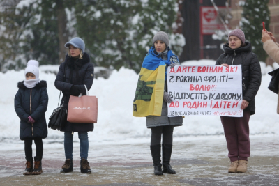 У Тернополі рідні воїнів знову вийдуть на пікет