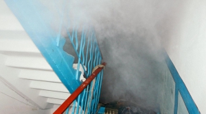 У Тернополі виникла пожежа у багатоповерхівці