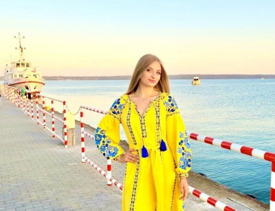 Студентка ЗУНУ виступила в підтримку України на польському конкурсі краси