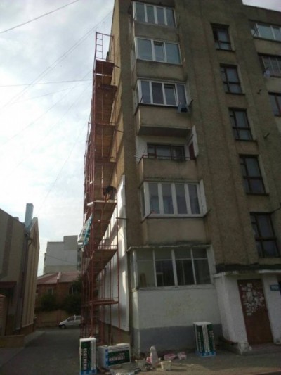У Тернополі на умовах співфінансування 70/30 утеплюють ще один будинок