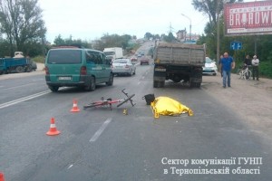 У Тернополі в ДТП загинула велосипедистка