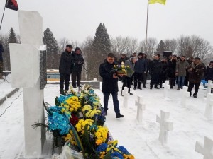 Пам’ять січовиків Карпатської України вшанував голова обласної ради Віктор Овчарук