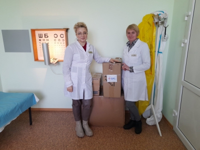 Лікарня на Тернопільщині отримала медичне обладнання від української діаспори в Італії