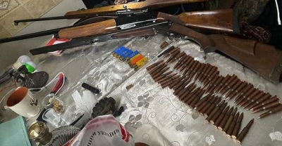 У мешканця Тернопільщини виявили арсенал вогнепальної зброї та боєприпаси