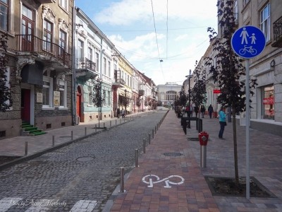 Оновлену вулицю Чорновола у Тернополі відкриють вже цієї п&#039;ятниці