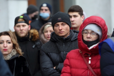 У Тернополі підприємці протестували проти локдауну (фоторепортаж)