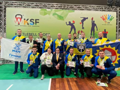 П’ятеро спортсменів з Тернопільщини здобули медалі Чемпіонату Європи з гирьового спорту