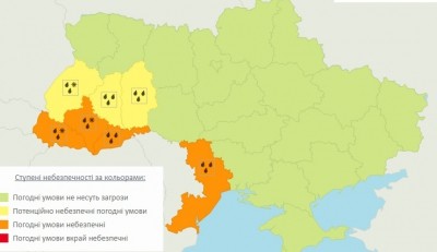 Завтра на Тернопільщині - сильні дощі