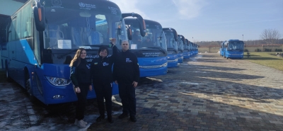 Тернопільщина отримала чотири автобуси для проведення вакцинації