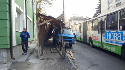 У Тернополі на Бандери - ДТП (фото)