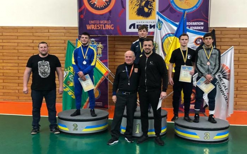 Тернопільський борець Володимир Войтович - чемпіон всеукраїнський змагань