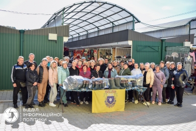 У Чорткові підприємці ринку закупили для ЗСУ речей на 26 тисяч гривень