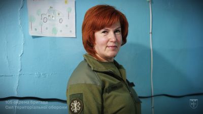 Жінки на фронті: історія головної медсестри 105 бригади Юлії «Томи»