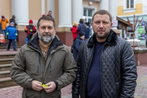 Тернопільщину відвідав начальник Луганської обласної військової адміністрації Сергій Гайдай