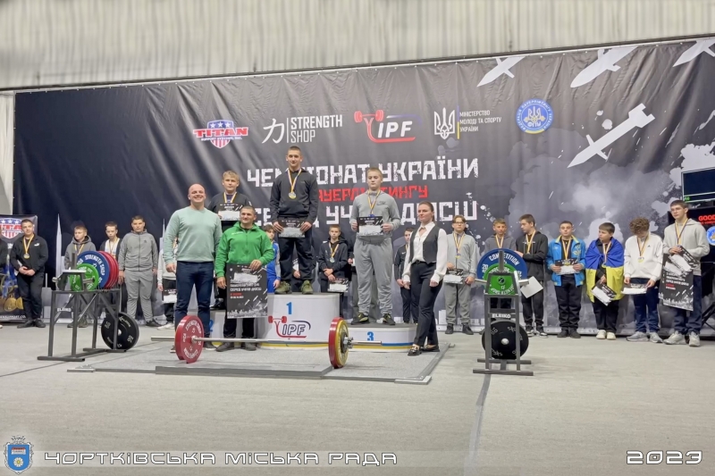 Житель громади на Тернопільщині став чемпіоном України з класичного  пауерліфтингу