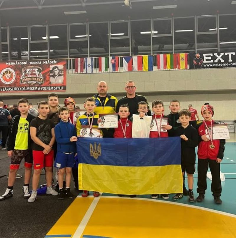 Тернопільські борці здобули перемоги на міжнародному турнірі в Чехії