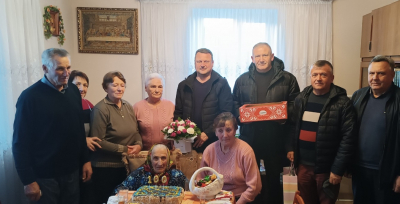 100-літній ювілей відсвяткувала довгожителька з Тернопільщини