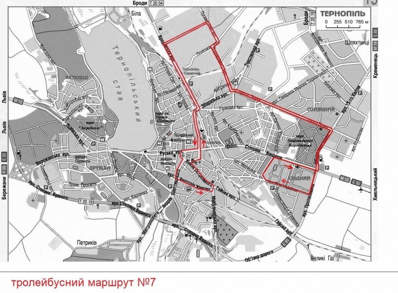 Тролейбус №7  у Тернополі відтепер курсуватиме до Центрального ринку