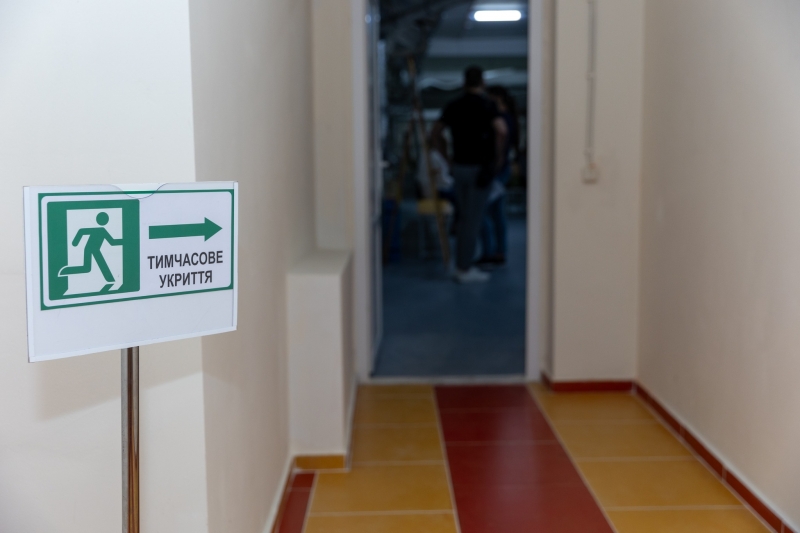 В одному із тернопільських навчальних закладів оновили укриття