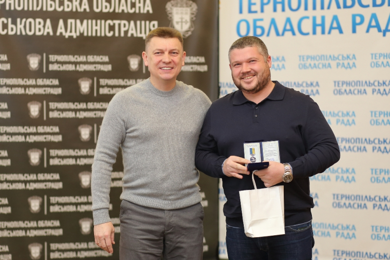 Засновник «Платформи єдності» Тарас Серетний отримав відзнаку за розвиток волонтерського руху