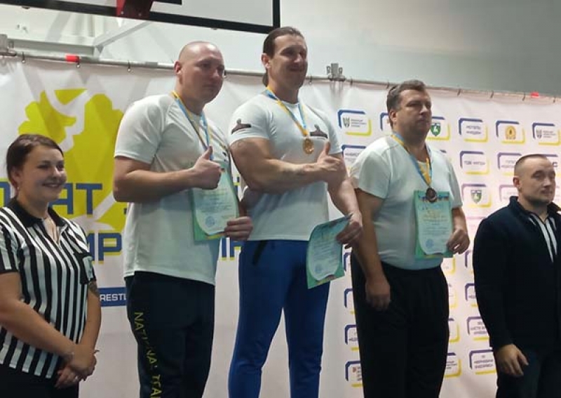 Тернопільські спортсмени здобули шість медалей на чемпіонаті України з пара-амреслінгу