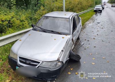 У трьох ДТП на Тернопільщині травмувалися п’ятеро осіб
