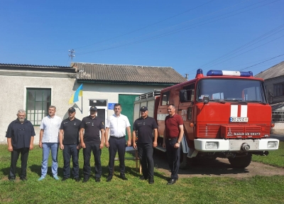 На території Кременецької громади створили добровільну пожежну команду