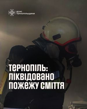 У дачному кооперативі Тернополя спалахнула пожежа
