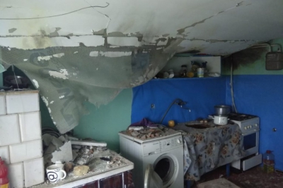 На Тернопільщині кульова блискавка залетіла в будинок і вибухнула