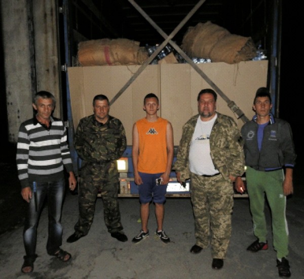 Аграрії з «Доброго самарянина» відправили бійцям АТО 22 тонни мінеральної води
