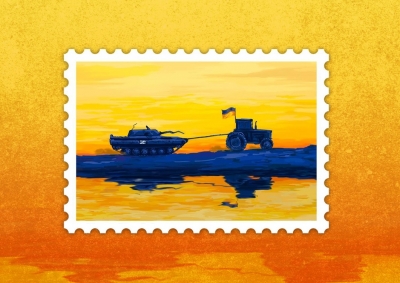 Завтра у продажу з’явиться нова поштова марка «Доброго вечора, ми з України»