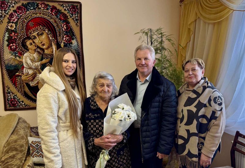 Довгожителька з Тернопільщини відзначила своє 92-ліття