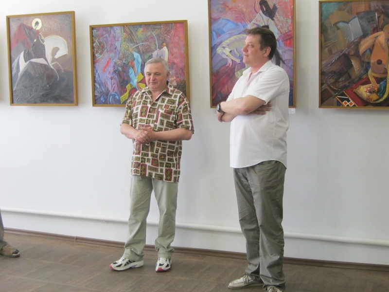 Художник з Тернопільщини презентував новий творчий доробок (фото)