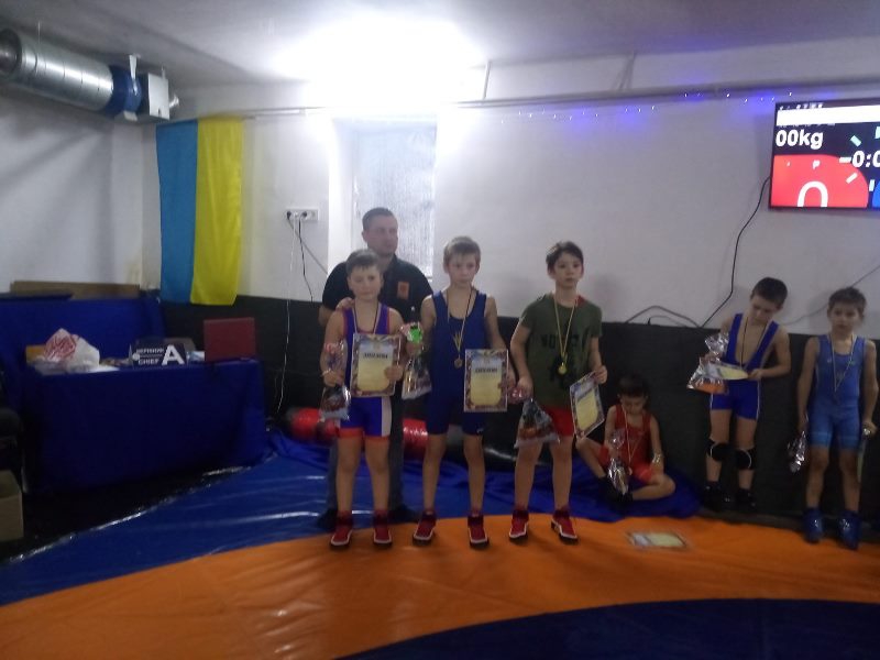 У Тернополі змагалися юні борці