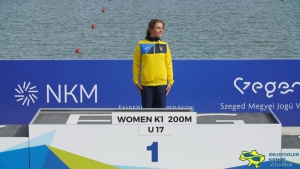 Дві &quot;золоті&quot; та &quot;бронзову&quot; нагороди завоювала тернопільська веслувальниця на міжнародній регаті «Олімпійські надії»