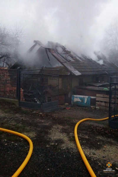 Пожежа у Тернополі: від вогню врятували дві будівлі