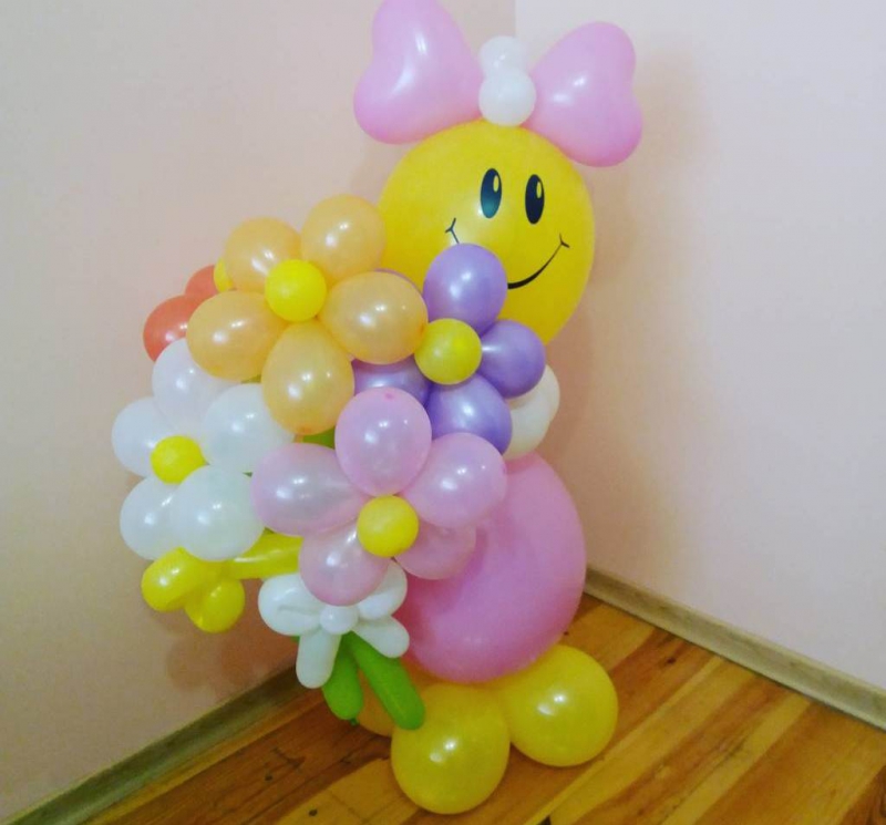 У тернополянки квітнуть навіть повітряні кульки (фото)