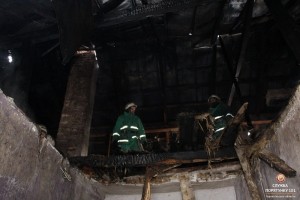На Тернопільщині від вогню врятували приміщення сільради (фото)