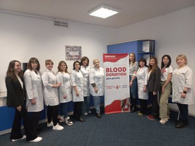Тернопільський центр служби крові провів успішну виїзну донацію на «Шредері»