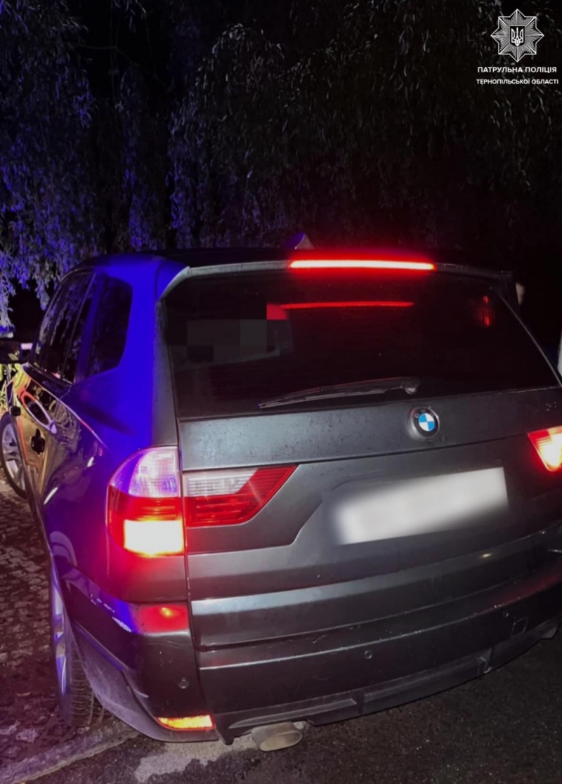Тернопільські патрульні спіймали трьох водіїв &quot;під мухою&quot;