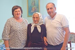 Мешканка Чортківщини відзначила поважний ювілей (фото)
