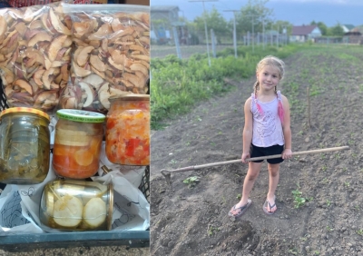 «Вони нас захищають, а ми їм допомагаємо»: першокласниця з Тернопільщини ціле літо вирощувала овочі для воїнів