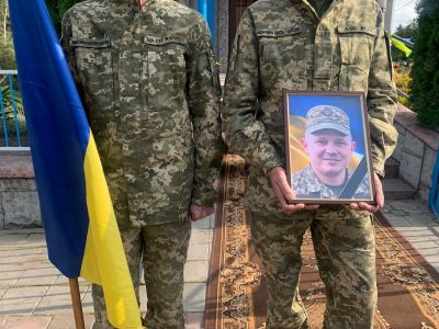 Борсуківська громада зустріла Героя на щиті: додому повернувся Віктор Комаринець