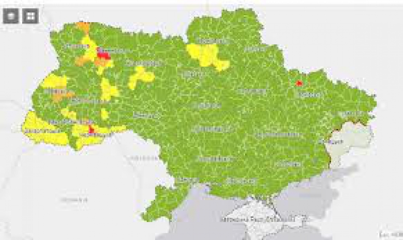 Тернопіль вийшов із &quot;червоної&quot; карантинної зони
