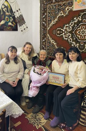 Жителька Тернопільщини відзначила своє століття